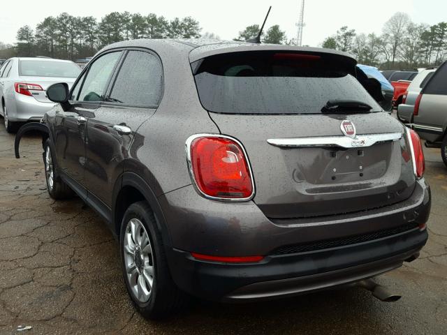 ZFBCFXBT4GP366866 - 2016 FIAT 500X EASY GRAY photo 3