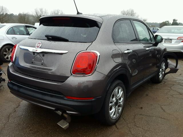 ZFBCFXBT4GP366866 - 2016 FIAT 500X EASY GRAY photo 4