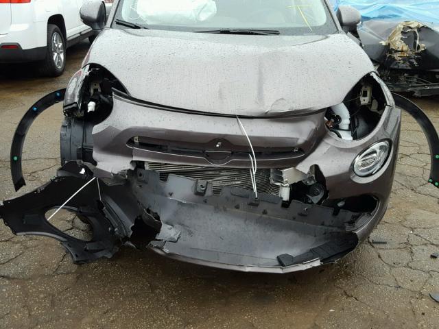 ZFBCFXBT4GP366866 - 2016 FIAT 500X EASY GRAY photo 9