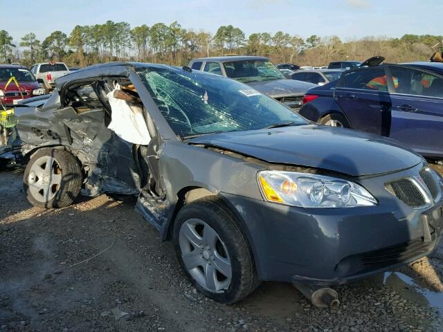 1G2ZG57B684110454 - 2008 PONTIAC G6 BASE CHARCOAL photo 1