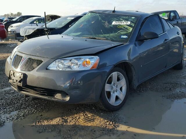 1G2ZG57B684110454 - 2008 PONTIAC G6 BASE CHARCOAL photo 2