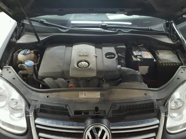 3VWJM71K19M154371 - 2009 VOLKSWAGEN JETTA S BLACK photo 7