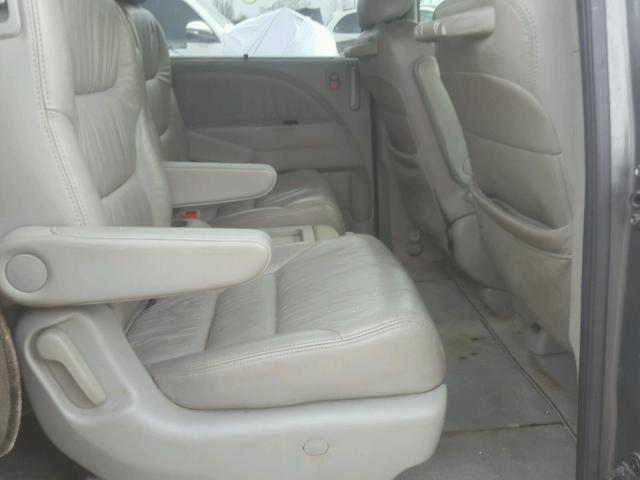 5FNRL38778B416108 - 2008 HONDA ODYSSEY EX GRAY photo 6