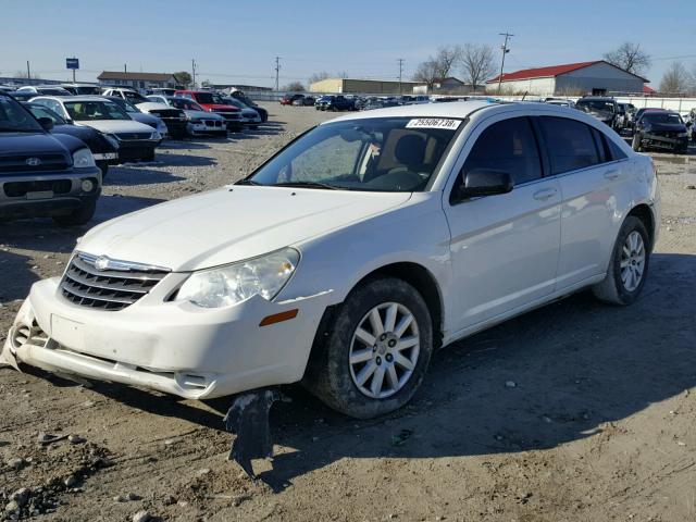 1C3CC4FB6AN224208 - 2010 CHRYSLER SEBRING TO WHITE photo 2