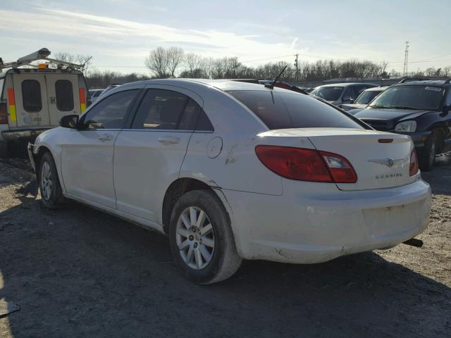 1C3CC4FB6AN224208 - 2010 CHRYSLER SEBRING TO WHITE photo 3