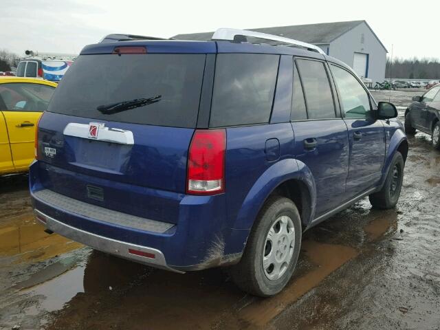 5GZCZ33DX6S881689 - 2006 SATURN VUE BLUE photo 4