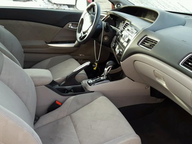 2HGFG3B81DH515716 - 2013 HONDA CIVIC EX წითელი ფოტო 5