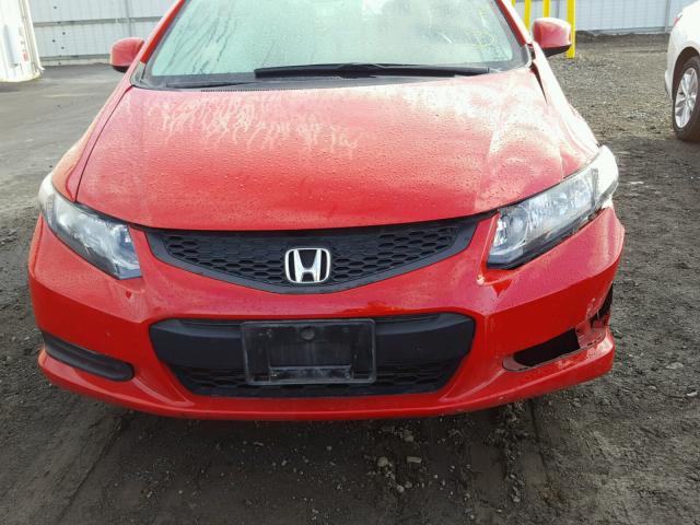 2HGFG3B81DH515716 - 2013 HONDA CIVIC EX RED photo 9