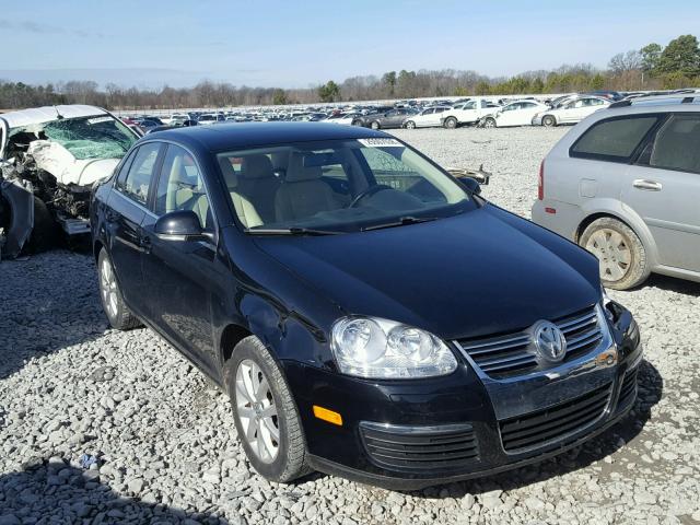 3VWRZ7AJ1AM033680 - 2010 VOLKSWAGEN JETTA SE BLACK photo 1