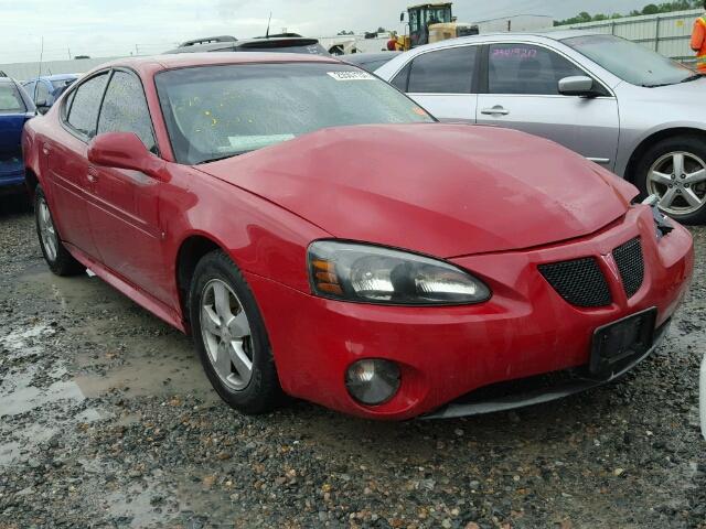 2G2WP552781133226 - 2008 PONTIAC GRAND PRIX RED photo 1