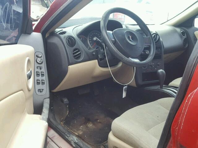 2G2WP552781133226 - 2008 PONTIAC GRAND PRIX RED photo 9