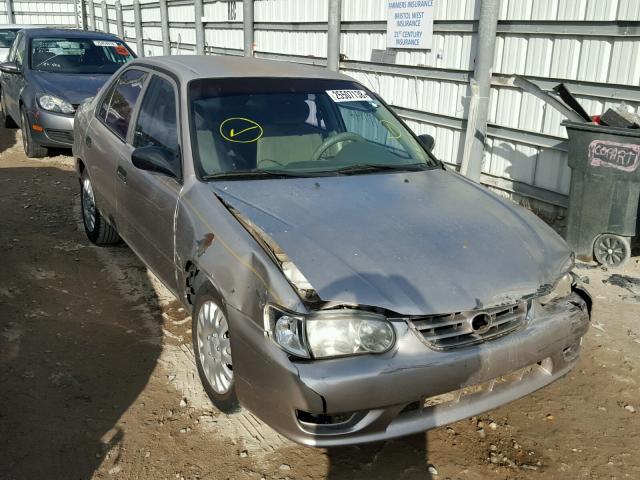 1NXBR12E31Z526738 - 2001 TOYOTA COROLLA CE GOLD photo 1