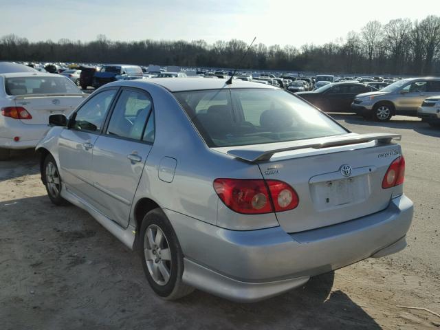 2T1BR32E37C731336 - 2007 TOYOTA COROLLA CE SILVER photo 3