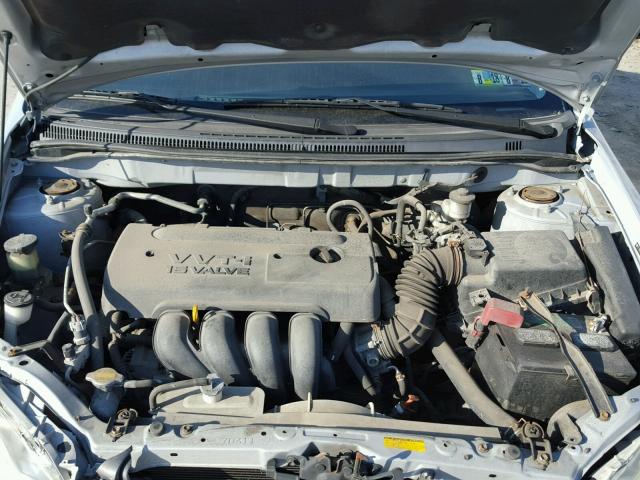 2T1BR32E37C731336 - 2007 TOYOTA COROLLA CE SILVER photo 7