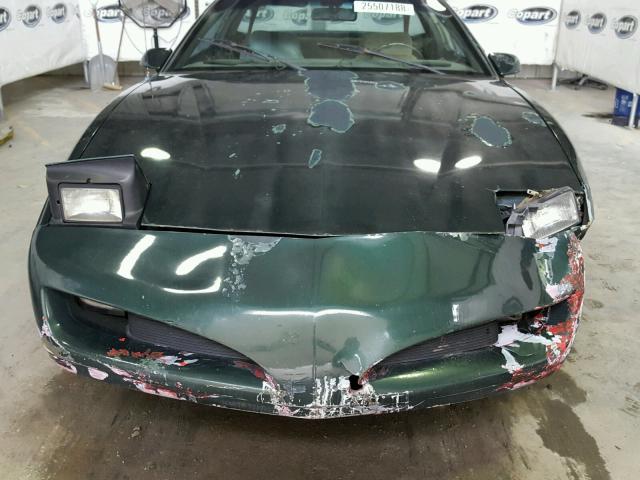 1G2FS23T1ML207057 - 1991 PONTIAC FIREBIRD GREEN photo 7