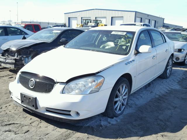 1G4HE57Y57U109792 - 2007 BUICK LUCERNE CX WHITE photo 2