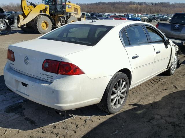 1G4HE57Y57U109792 - 2007 BUICK LUCERNE CX WHITE photo 4