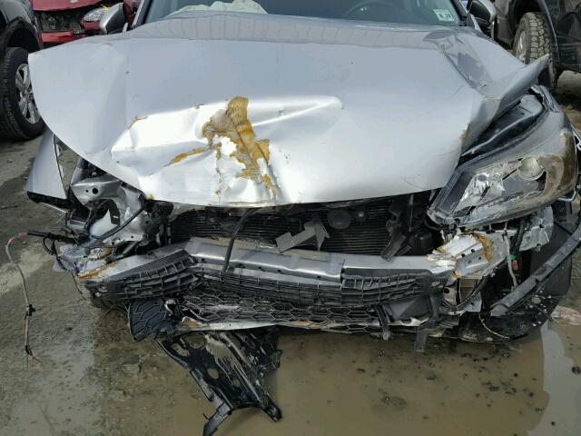 1HGCR2F30EA115460 - 2014 HONDA ACCORD LX SILVER photo 7