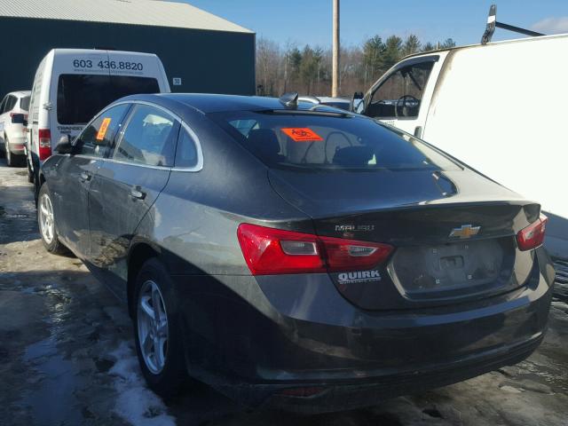 1G1ZB5ST8HF151580 - 2017 CHEVROLET MALIBU LS Grafit foto 3