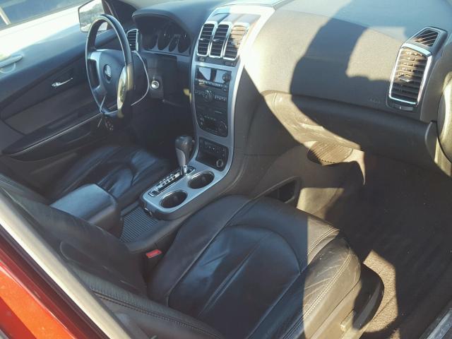 1GKLRMED8AJ269708 - 2010 GMC ACADIA SLT მუქწითელი ფოტო 5