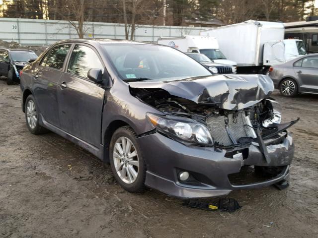 2T1BU4EE7AC444542 - 2010 TOYOTA COROLLA BA GRAY photo 1