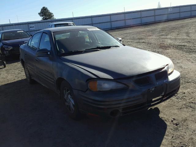 1G2NF52E41M557552 - 2001 PONTIAC GRAND AM S BLACK photo 1