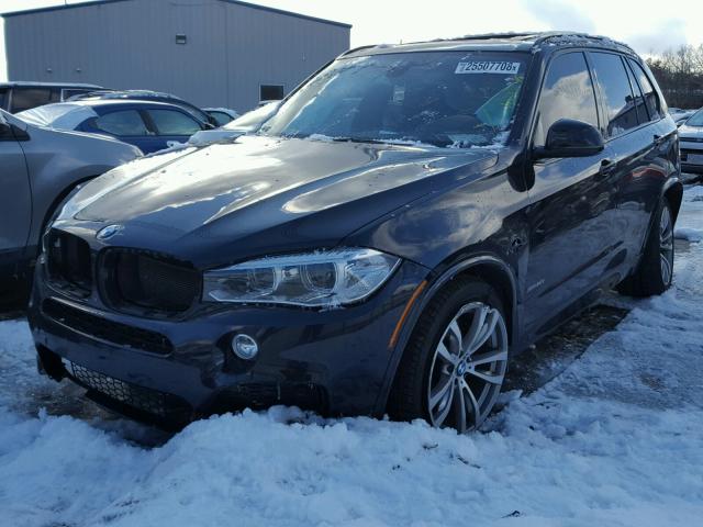 5UXKR6C51F0J77673 - 2015 BMW X5 XDRIVE5 BLACK photo 2