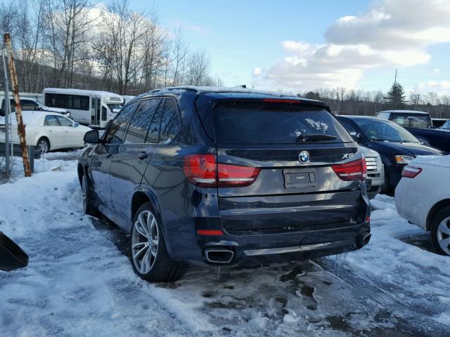 5UXKR6C51F0J77673 - 2015 BMW X5 XDRIVE5 BLACK photo 3