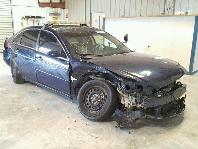 2G1WS55R679237027 - 2007 CHEVROLET IMPALA POL BLUE photo 1