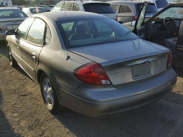 1FAFP552X3G215545 - 2003 FORD TAURUS SES GRAY photo 3