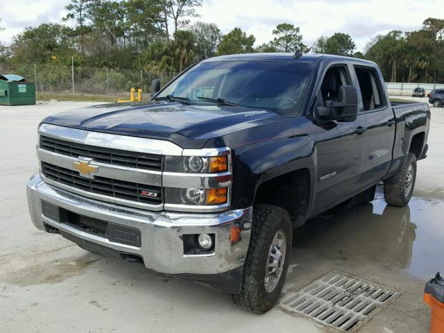 1GC4KZC82FF188902 - 2015 CHEVROLET SILVERADO BLACK photo 2