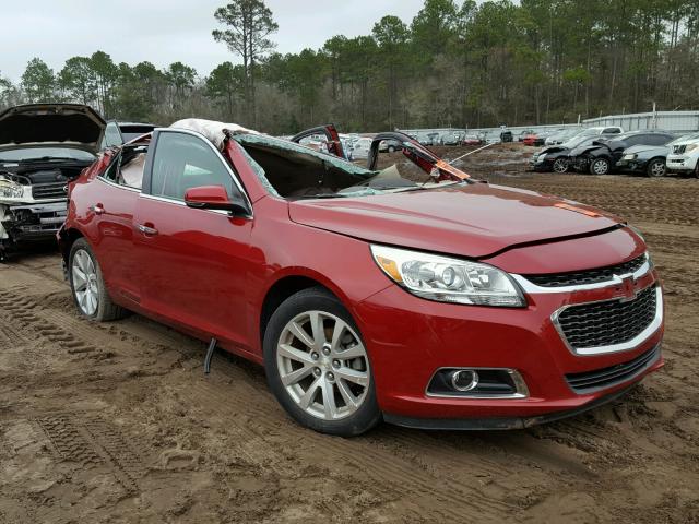 1G11H5SL6EF183399 - 2014 CHEVROLET MALIBU LTZ წითელი ფოტო 1