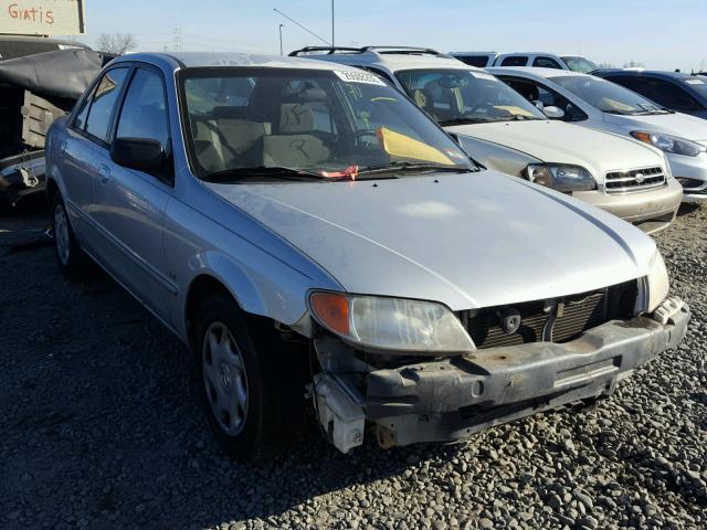 JM1BJ222010454637 - 2001 MAZDA PROTEGE DX SILVER photo 1