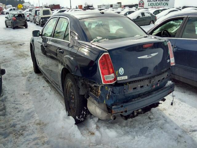 2C3CCAAG7DH660709 - 2013 CHRYSLER 300 BLUE photo 3