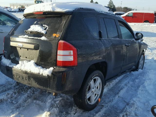 1J4FF47B69D158690 - 2009 JEEP COMPASS SP BLACK photo 4