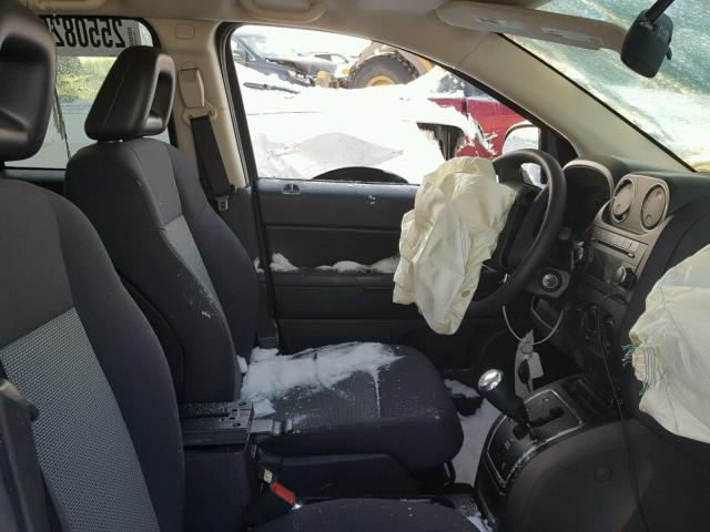 1J4FF47B69D158690 - 2009 JEEP COMPASS SP BLACK photo 5