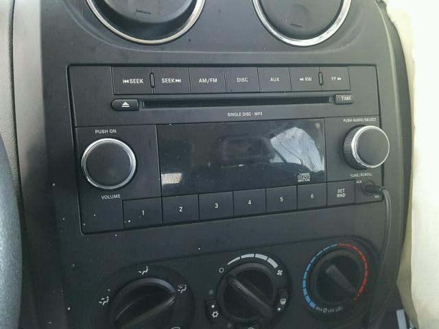 1J4FF47B69D158690 - 2009 JEEP COMPASS SP BLACK photo 9