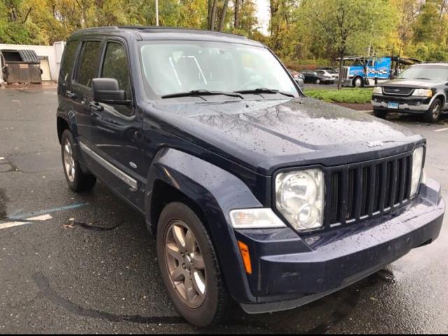 1C4PJMAK6CW181934 - 2012 JEEP LIBERTY SP BLUE photo 1