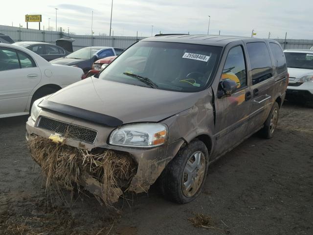 1GNDV23L86D179546 - 2006 CHEVROLET UPLANDER L 棕色 照片 2