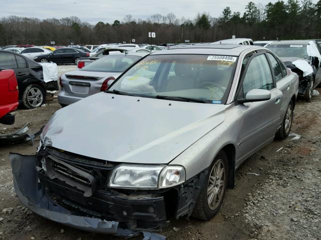 YV1TS59H841381703 - 2004 VOLVO S80 2.5T SILVER photo 2