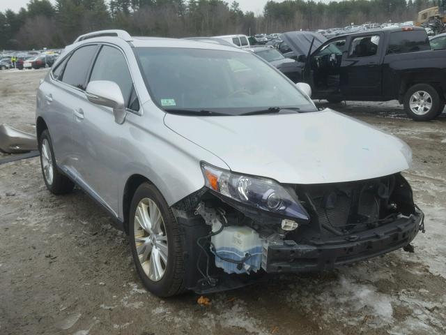 JTJBC1BA8B2422548 - 2011 LEXUS RX 450 SILVER photo 1