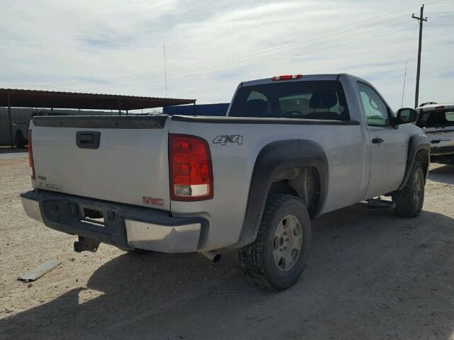 1GTPKTEA1AZ210776 - 2010 GMC SIERRA K15 GRAY photo 4