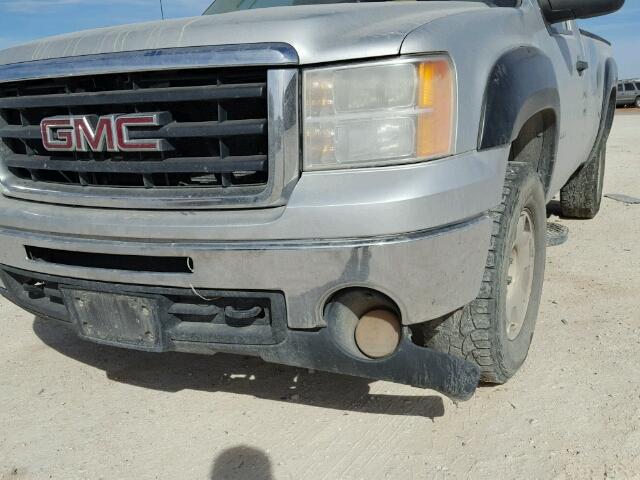 1GTPKTEA1AZ210776 - 2010 GMC SIERRA K15 GRAY photo 9