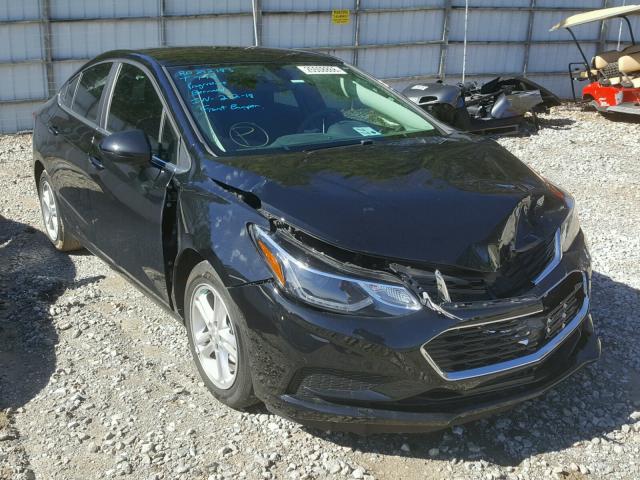 1G1BE5SM1G7260134 - 2016 CHEVROLET CRUZE LT BLACK photo 1