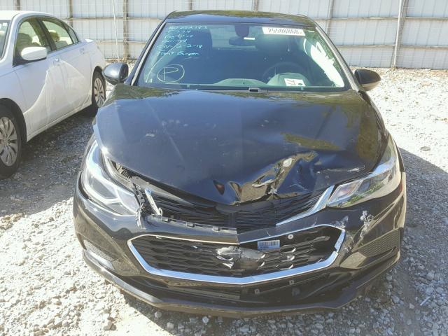 1G1BE5SM1G7260134 - 2016 CHEVROLET CRUZE LT BLACK photo 9