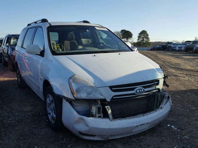 KNDMB233866068663 - 2006 KIA SEDONA EX WHITE photo 1