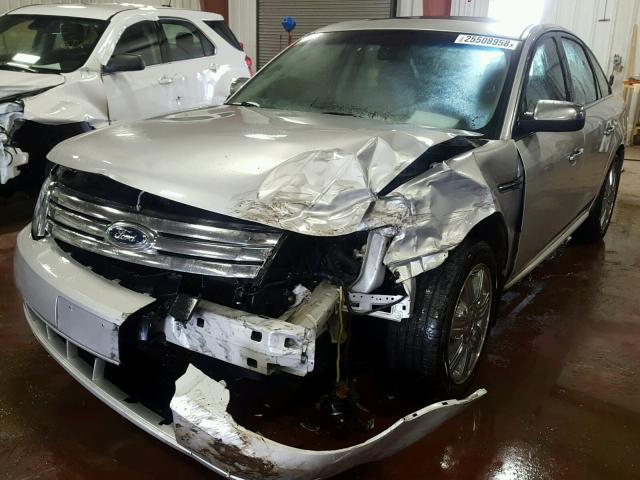 1FAHP25W39G118545 - 2009 FORD TAURUS LIM SILVER photo 2