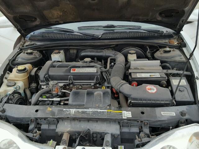 1G8ZY127X1Z113641 - 2001 SATURN SC2 WHITE photo 7