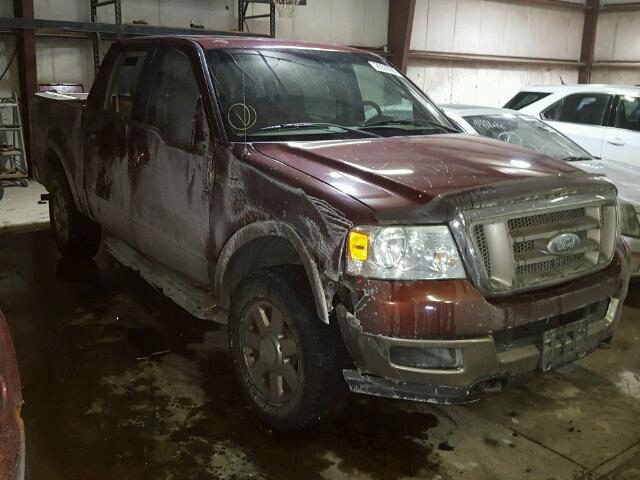 1FTPW14585KE33974 - 2005 FORD F150 SUPER BROWN photo 1