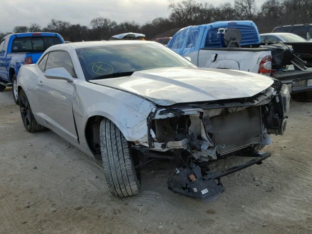 2G1FC1E35F9244633 - 2015 CHEVROLET CAMARO LT SILVER photo 1